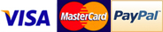 Visa MasterCard PayPal